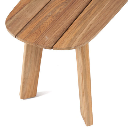 Tutuala outdoor bench - natural wood