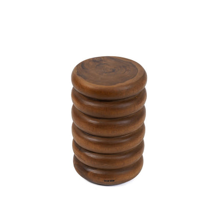 Umiko stool, natural wood - 45 cm