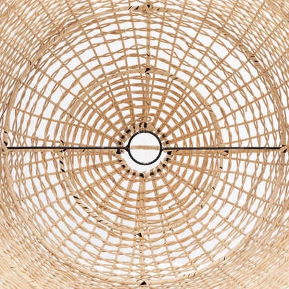 Rattan pendant light 50×55 cm - natural finish