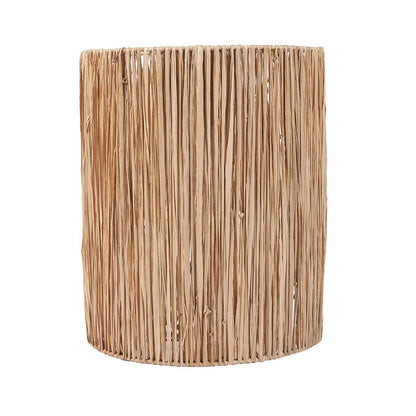 Sisal wall applique, 50 cm - natural woven