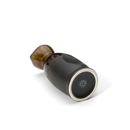 Ceramic saké pourer, brown - handmade