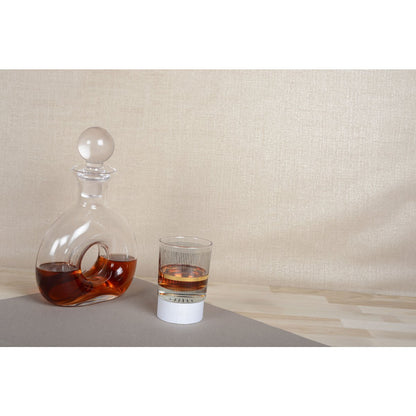 Black and gold whiskey glasses - set of 6
