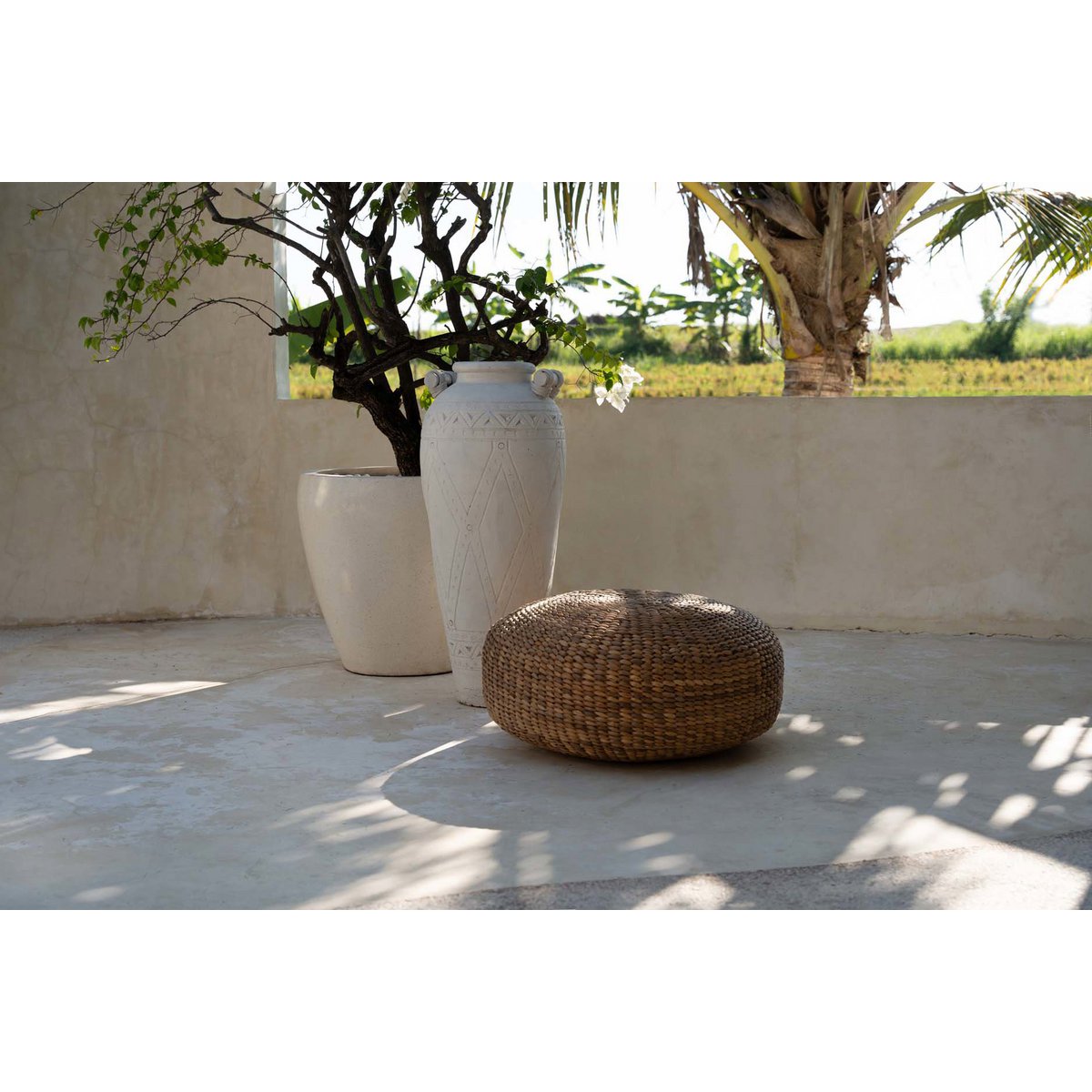 Sitzsack aus Seegras Natur - mittel