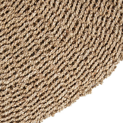 Round sisal rug ø 100 cm - natural, woven in Indonesia