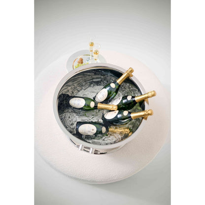 Champagnekøler Michigan i rustfrit stål - Ø 53 cm, H 24 cm