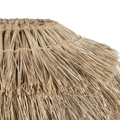 Seagrass fringed pendant shade 140 cm wide – hand-tied