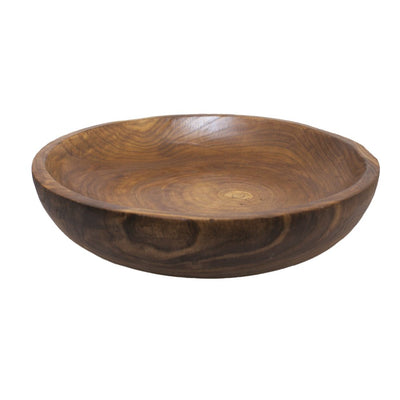 Dekoratives Holztablett 45 × 45 × 9 cm – quadratische, flache Form