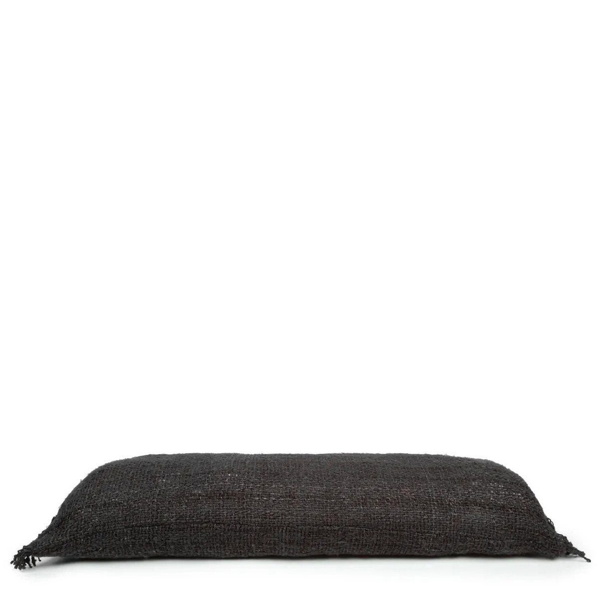 Kissenbezug Baumwolle 35×100 cm – schwarz-navy, hergestellt in Indien