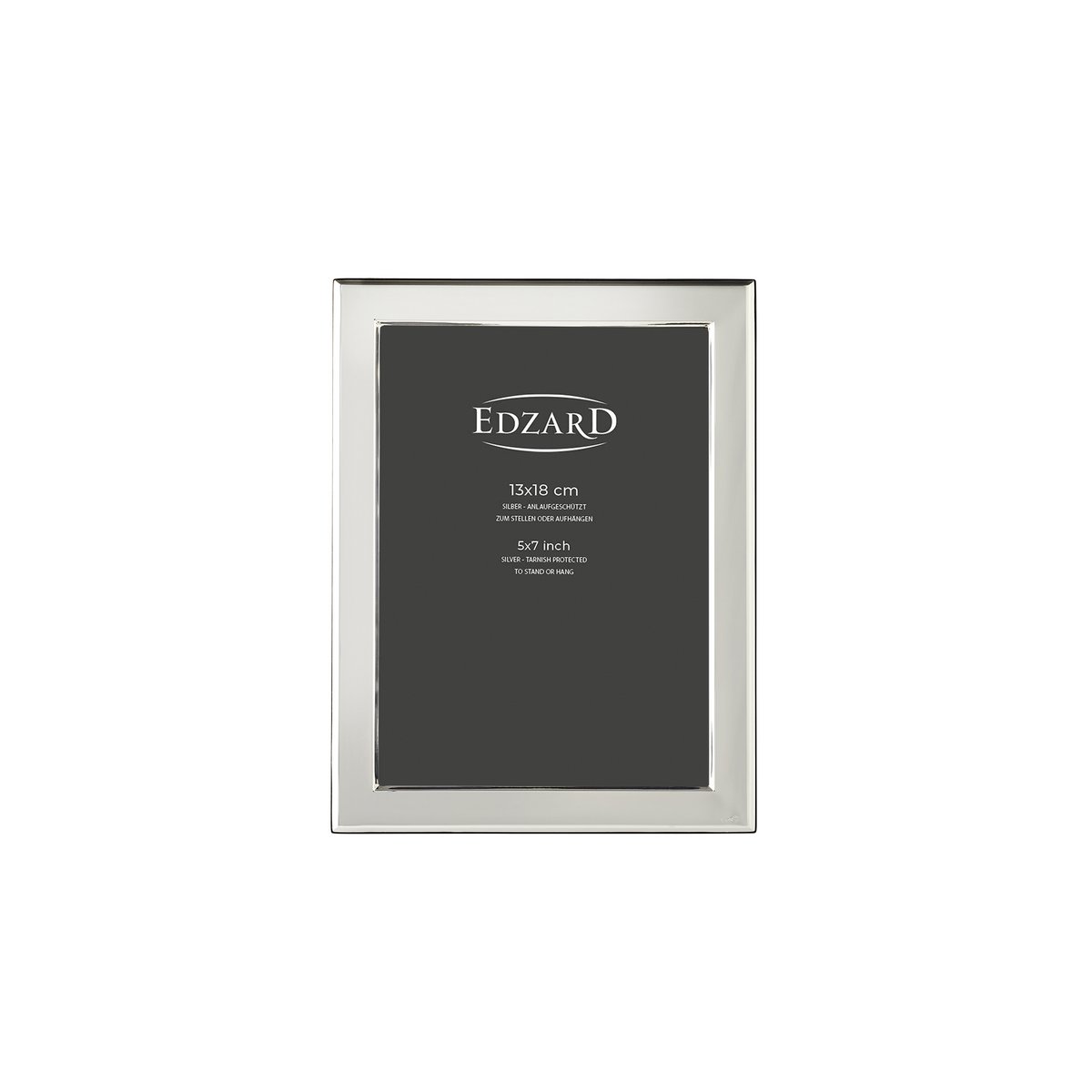 Silver-plated photo frame Angers, 13 × 18 cm