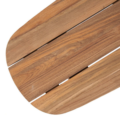 Tutuala outdoor bench - natural wood