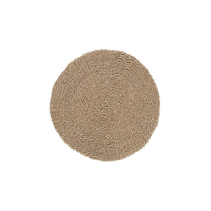Round sisal rug ø 100 cm - natural, woven in Indonesia